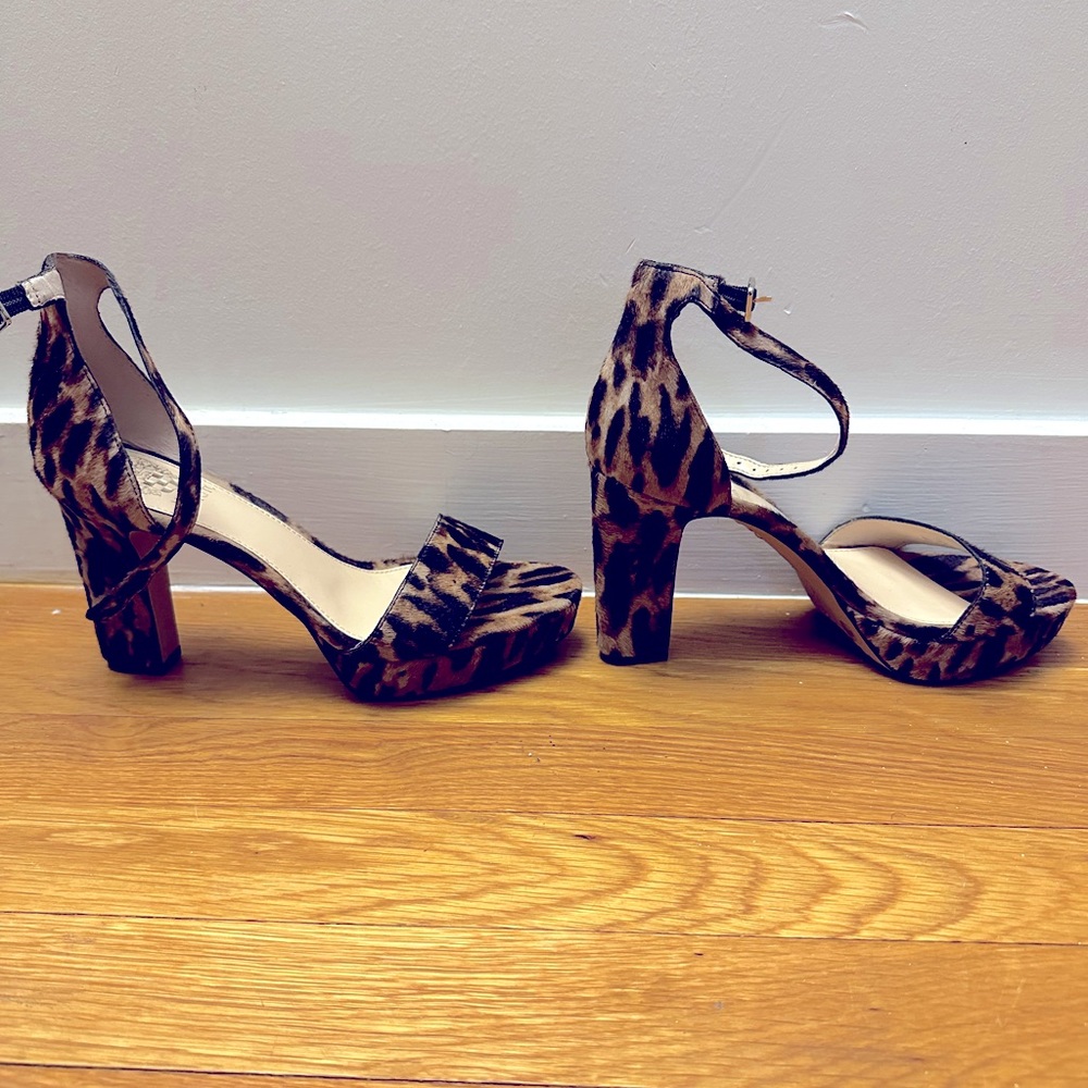 Vince Camuto Animal Print High Heels